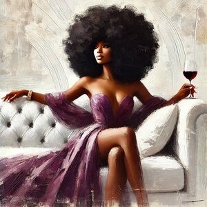 ARTWORK- Grace, Wine and Majesty- PRINT